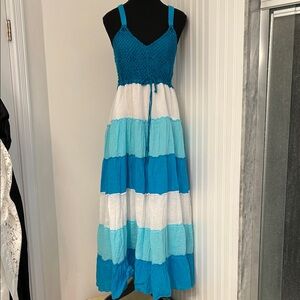 Crochet Top Maxi Dress